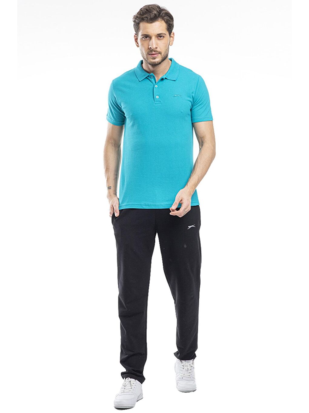 SOHO Erkek %100 Pamuk Tişört Koyu Mavi-4