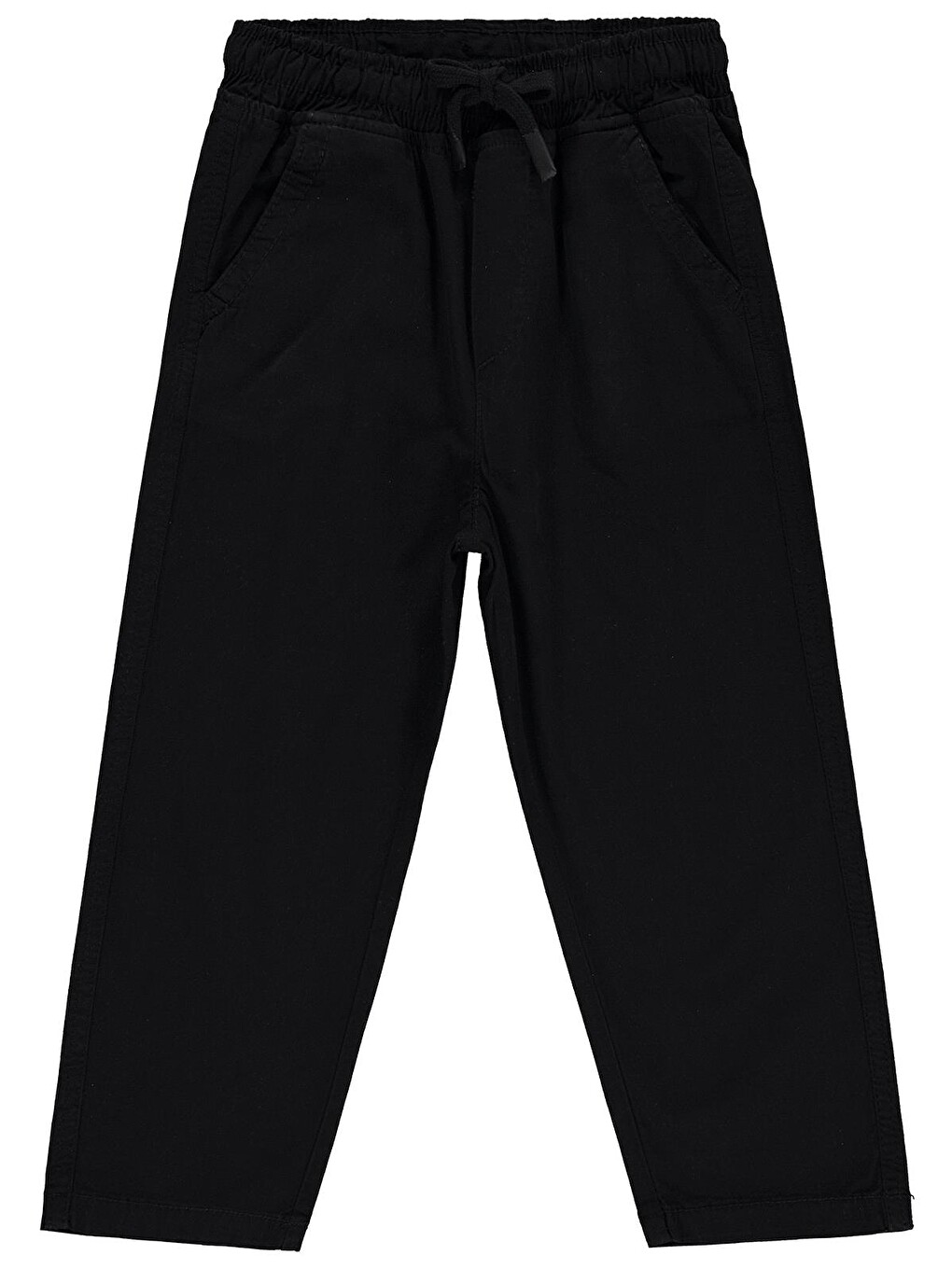 Boys Beli Lastikli 2-5 Yaş Pantolon - Siyah