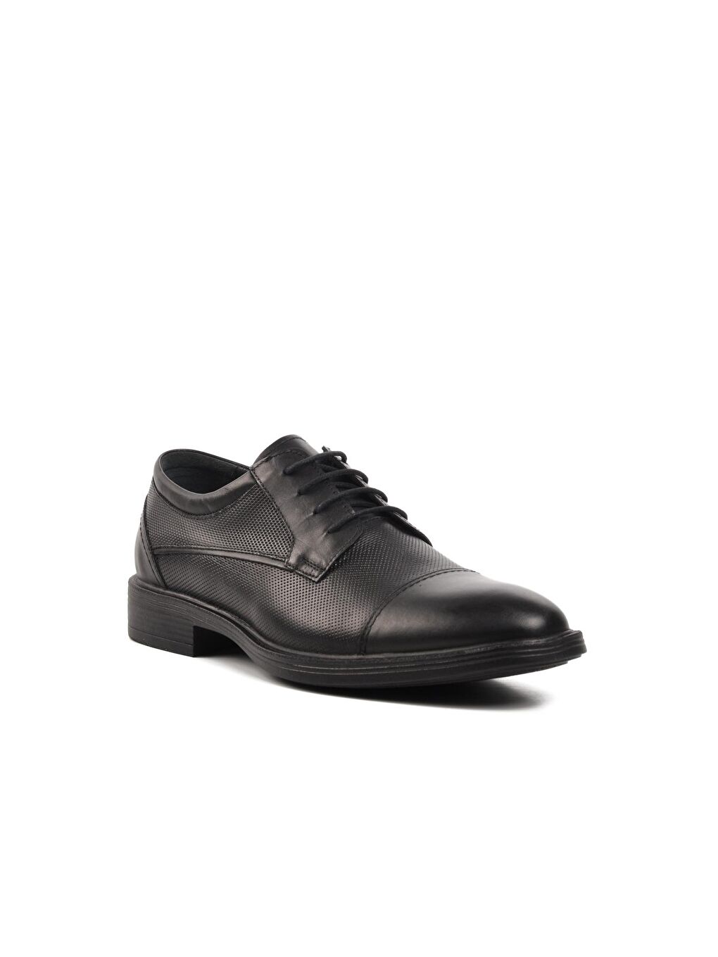 131-24K Siyah Hakiki Deri Erkek Klasik Ayakkabı-2