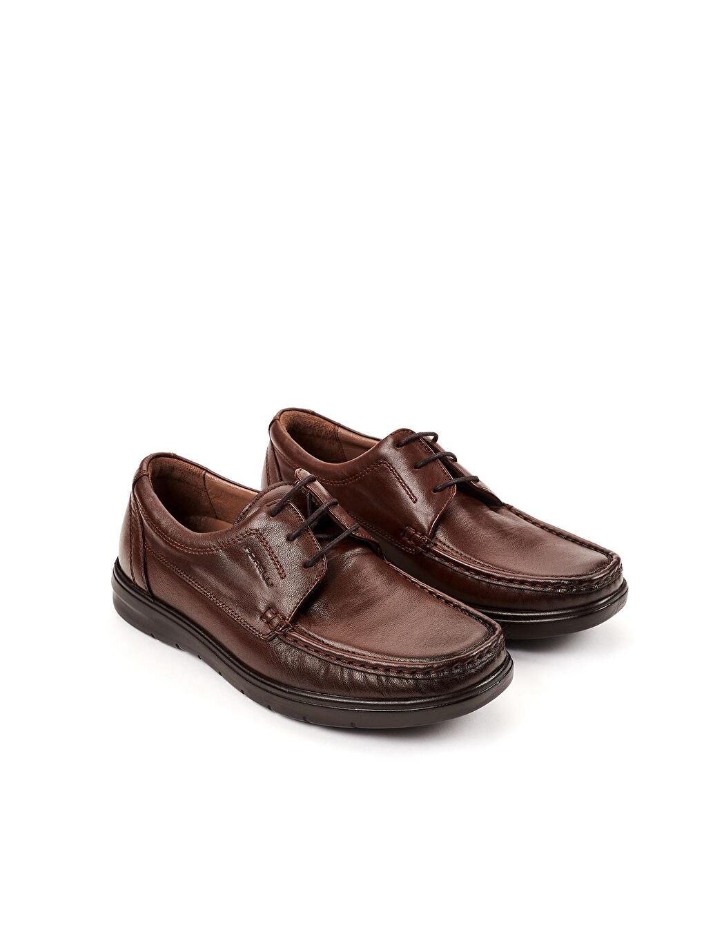 Kahverengi EDIN-H Comfort Erkek Ayakkabı Taba-3