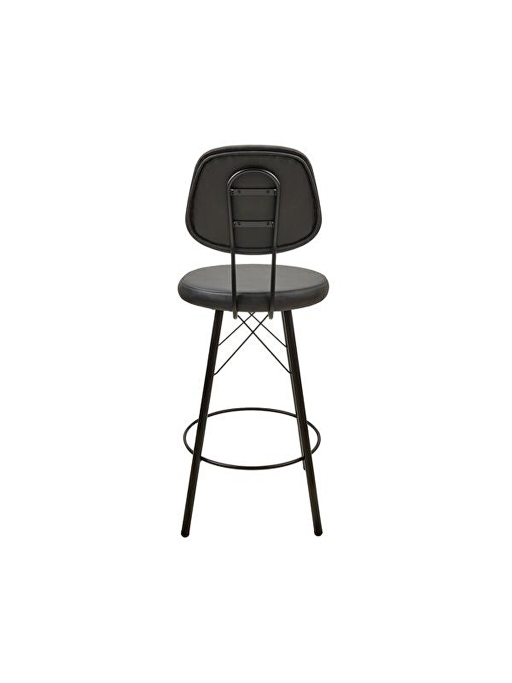 Soho Metal Bar Taburesi - Siyah - 102,5x38x38 Cm-1
