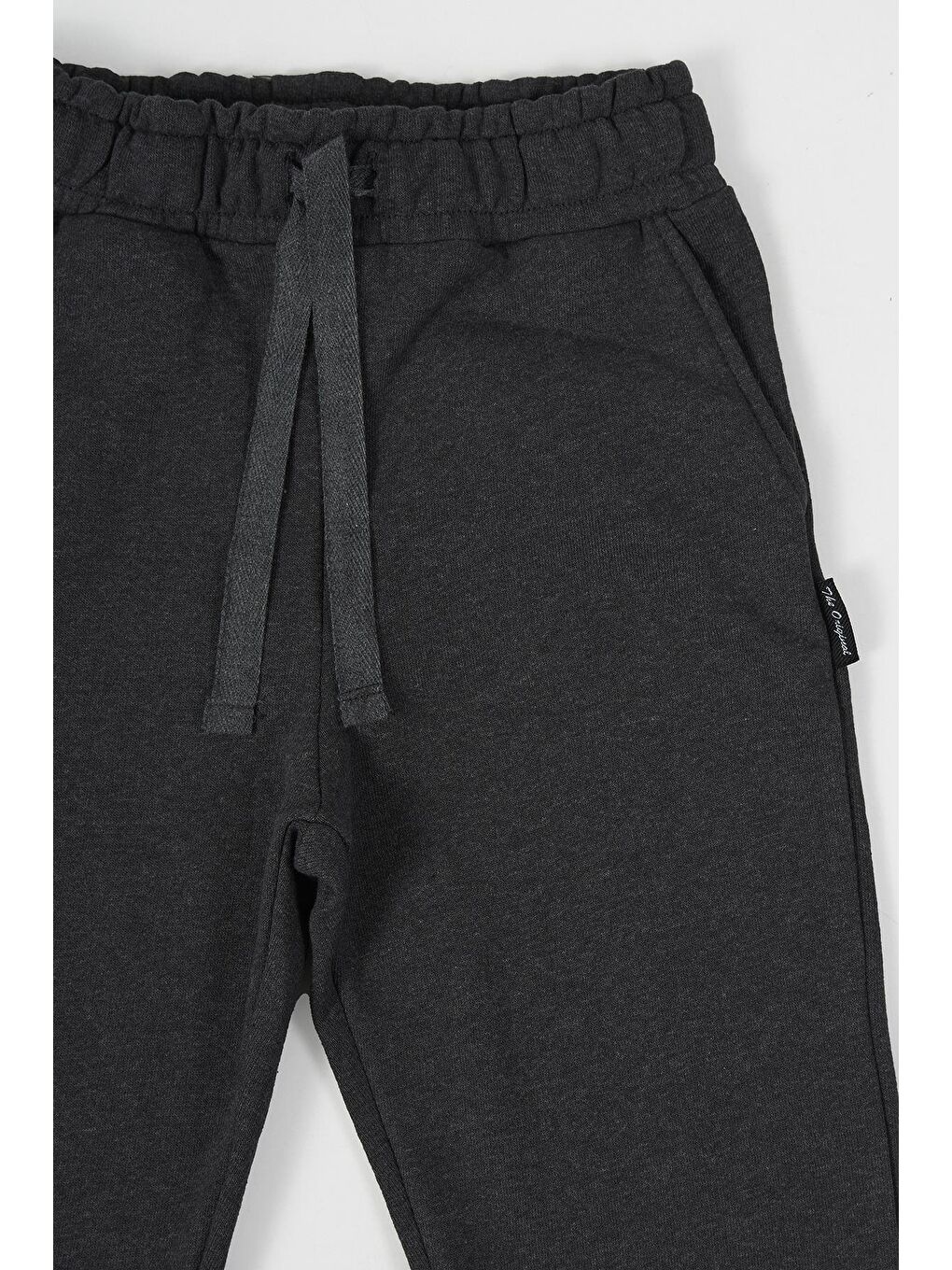 Siyah-Lacivert-Antrasit-Gri Kalın Pamuklu Beli ve Paçası Lastikli Cepli 4'lü Erkek Çocuk Eşofman Alt-5