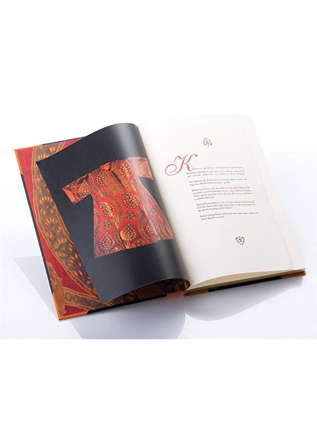 LE COLOR Osmanlı Kaftan Journal Çizgili Padişah Kırmızı - 1