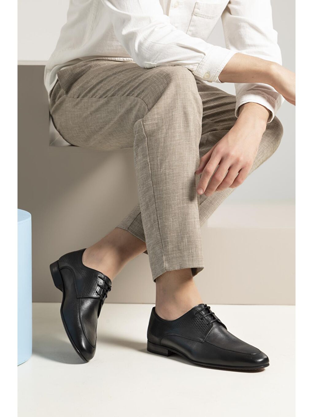 Erkek Hakiki Deri Ayakkabı 13192 16941 Siyah