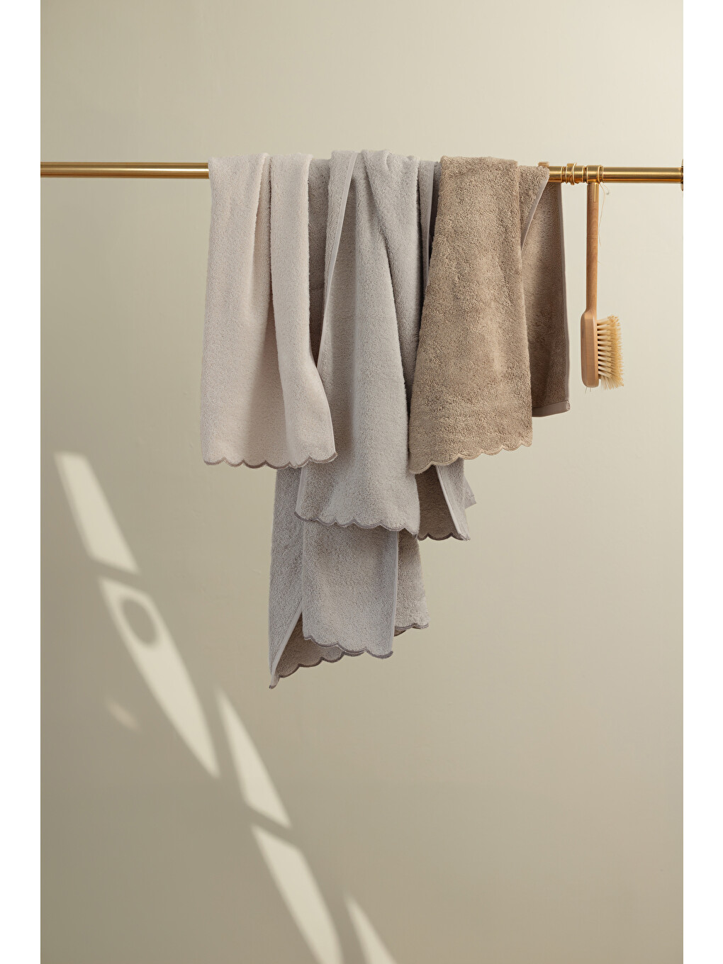 Gri Lindy Bambu El Havlusu 50x90 cm Cool Gray-4