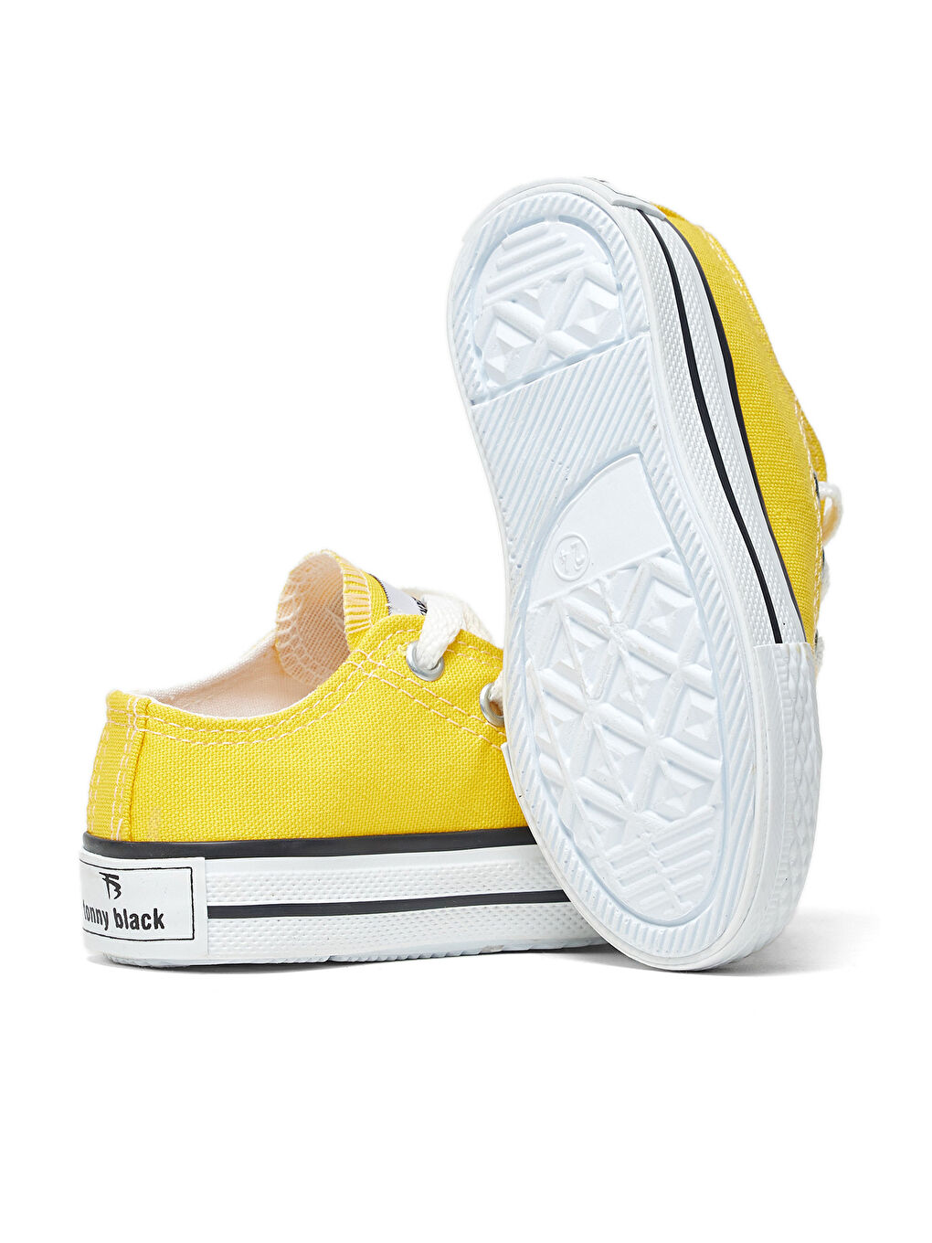 Çocuk Unisex Sarı Rahat Kalıp Bağcıklı Sneaker-2