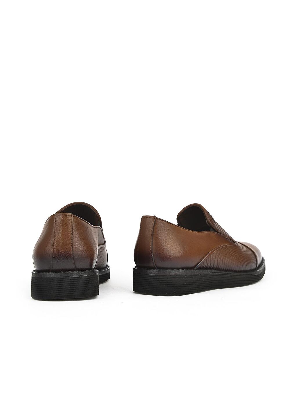 Kahverengi Erkek Hakiki Deri Ayakkabı 131745 05141 Taba-2