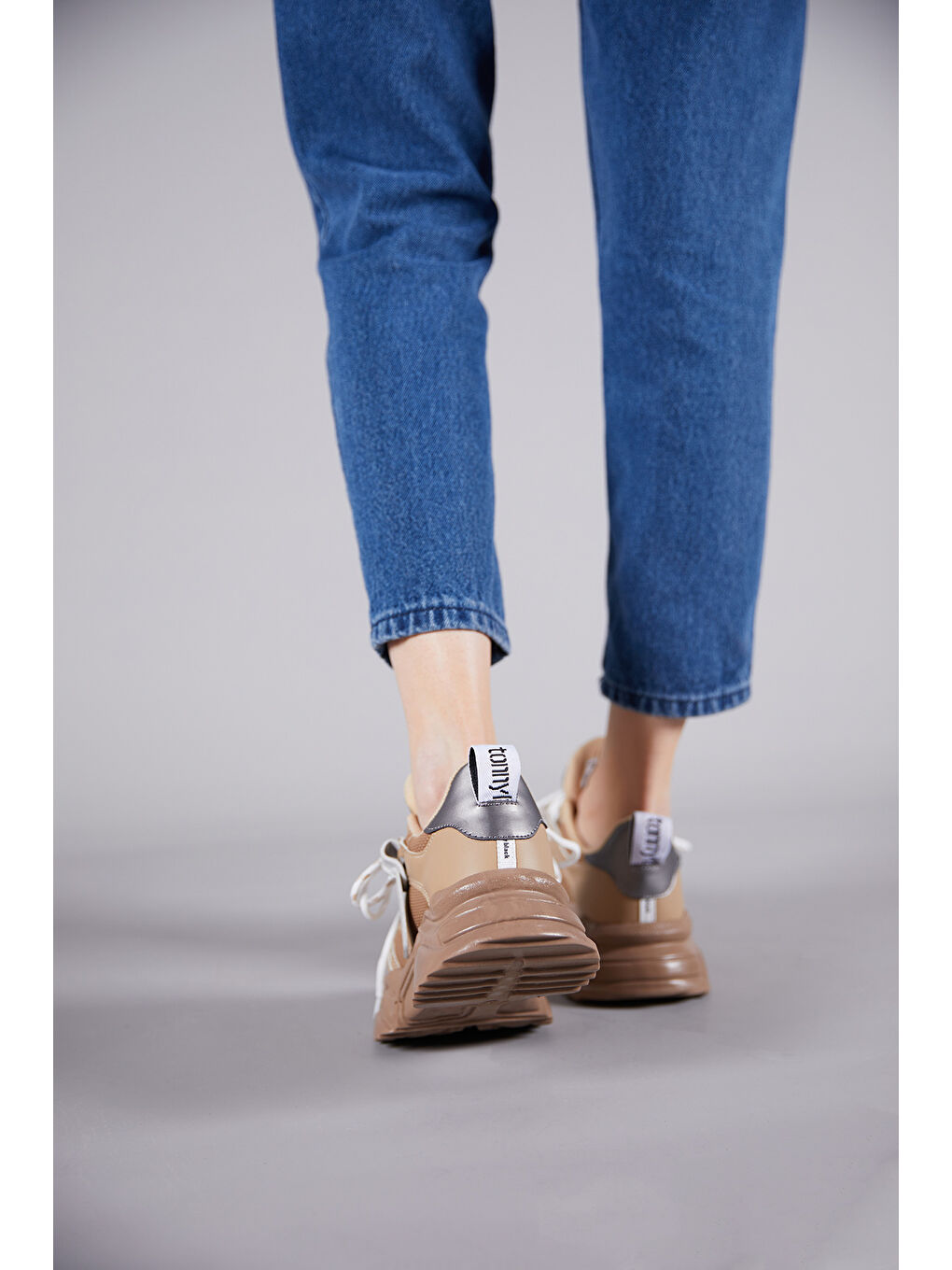 Kahverengi Kadın Toprak Spor Ayakkabı Tbkpl-2