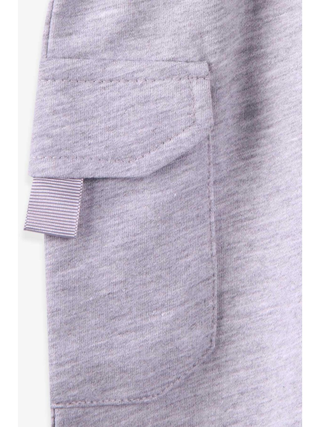 Bej Erkek Çocuk Kapri Açık Gri Melanj (2-5 Yaş)-2