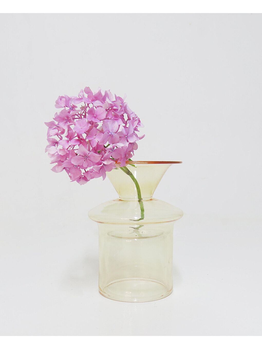 Bej Amber Ayaklı Cam Mumluk ve Tealight Seti-3