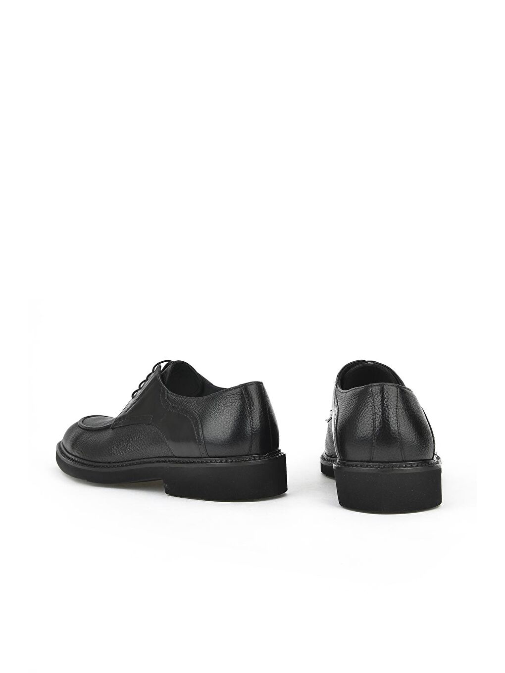 Erkek Hakiki Deri Ayakkabı 123145 620 Siyah-2