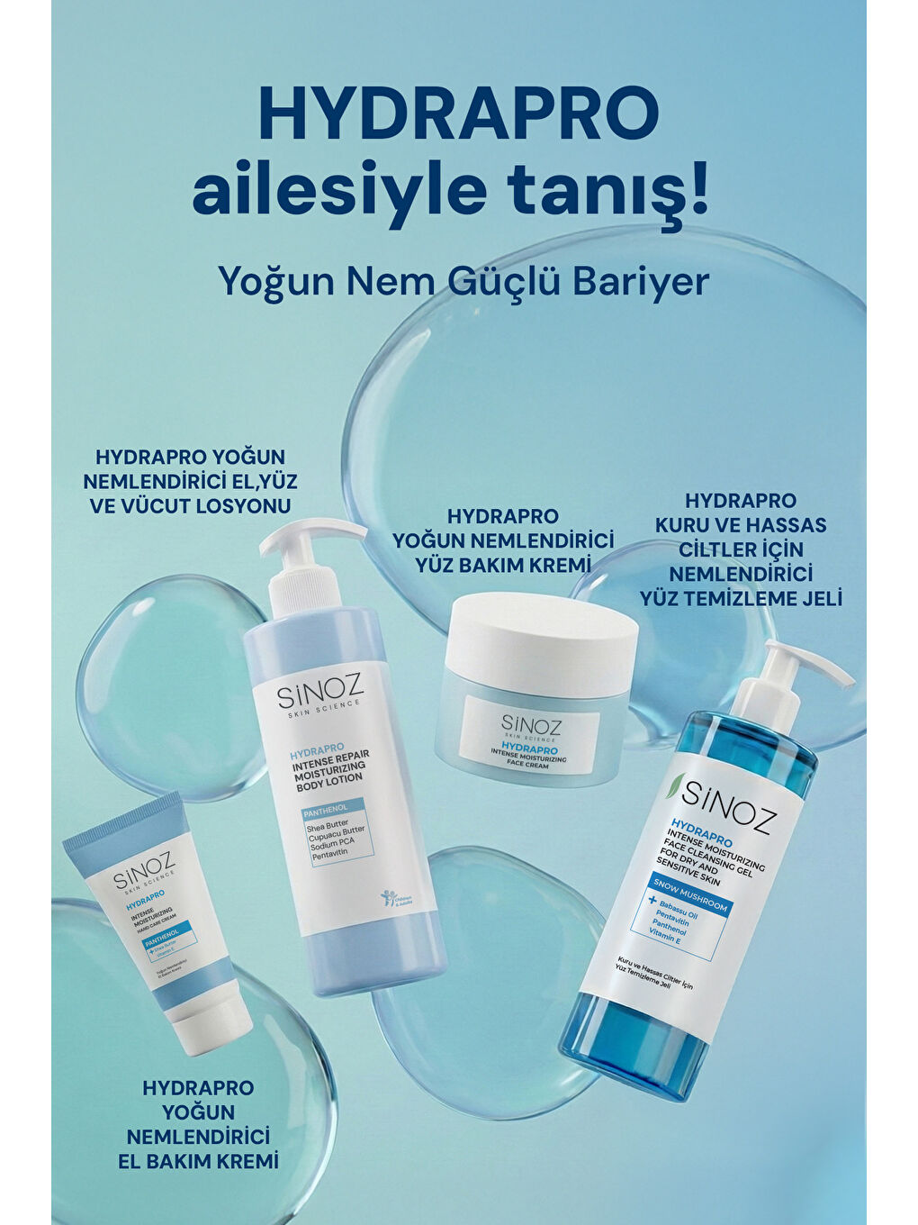 Hydrapro Su Bazlı 72 Saat Yoğun Nemlendirici Yüz Bakım Kremi 50 Ml-9