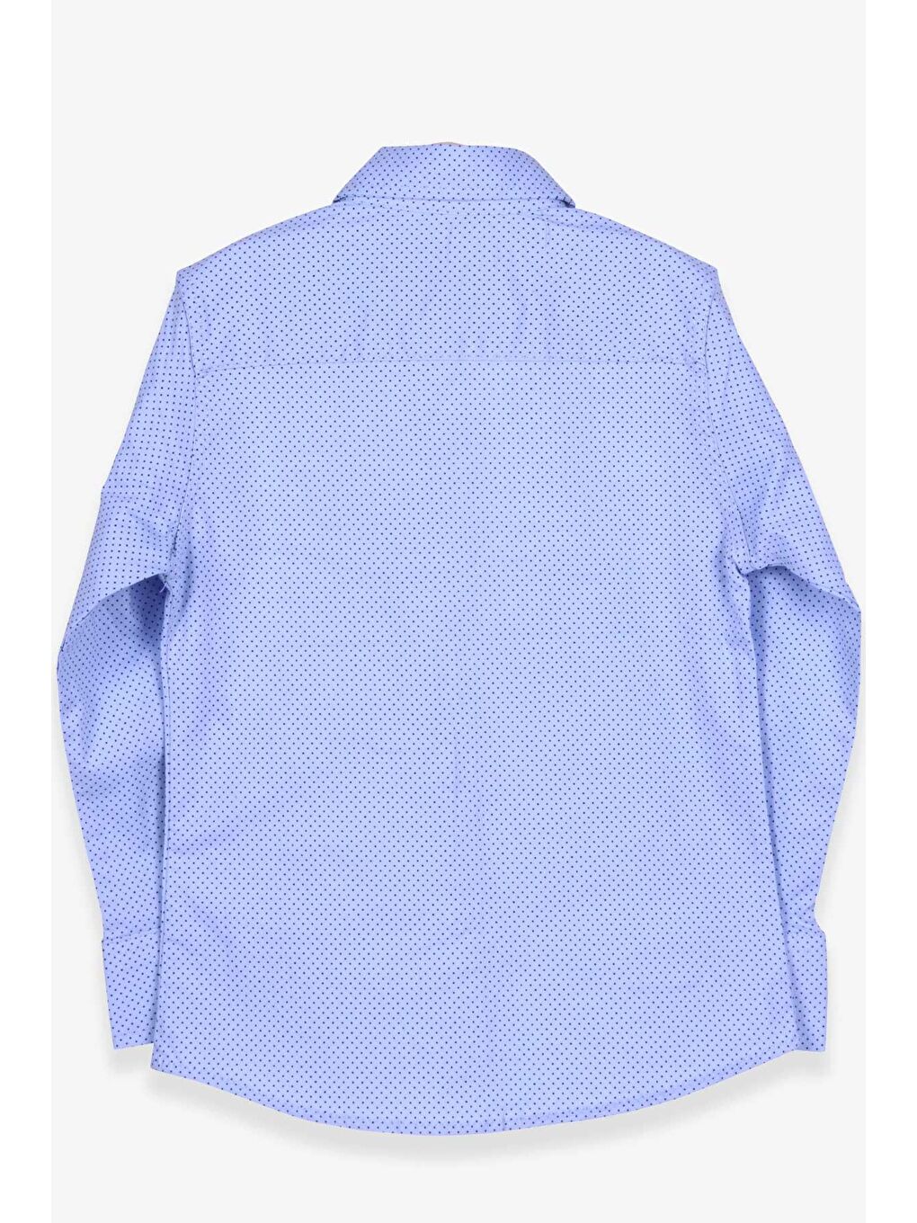 Erkek Çocuk Gömlek Puantiyeli Mavi (3-6 Yaş)-1