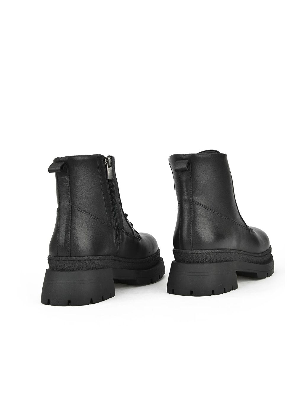 Kadın Hakiki Deri Bot 13319Z66325 Siyah-2