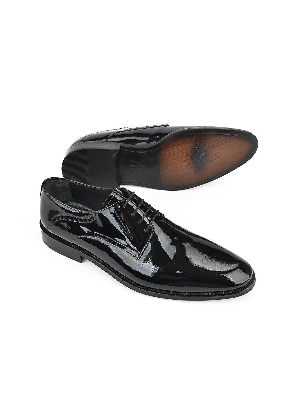 Erkek Hakiki Deri Ayakkabı 123145 159 Siyah-3