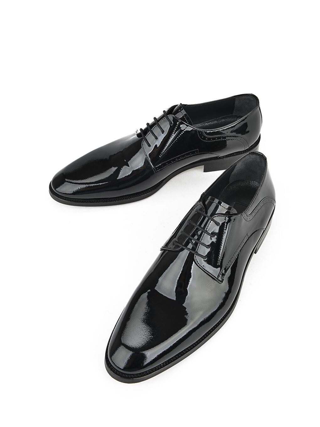 Erkek Hakiki Deri Ayakkabı 123145 159 Siyah-4