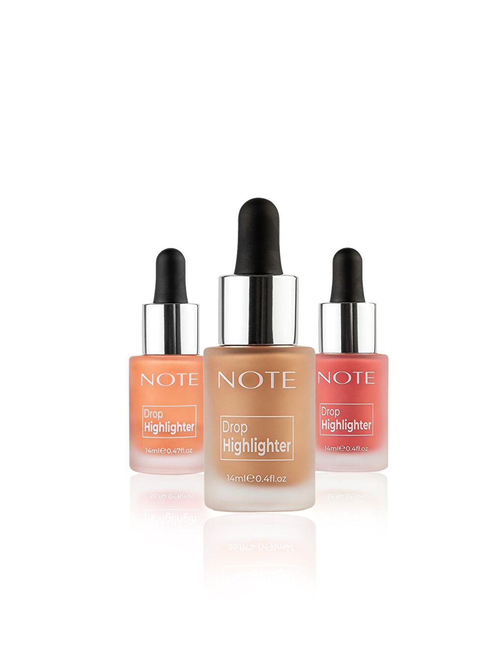 Note Cosmetique Bronz Drop Highlighter 02 Charming Desert Likit Aydınlatıcı - 1