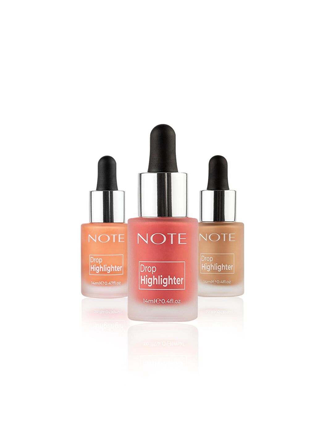 Note Cosmetique Pembe Drop Highlighter 01 Pearl Rose Likit Aydınlatıcı - 1