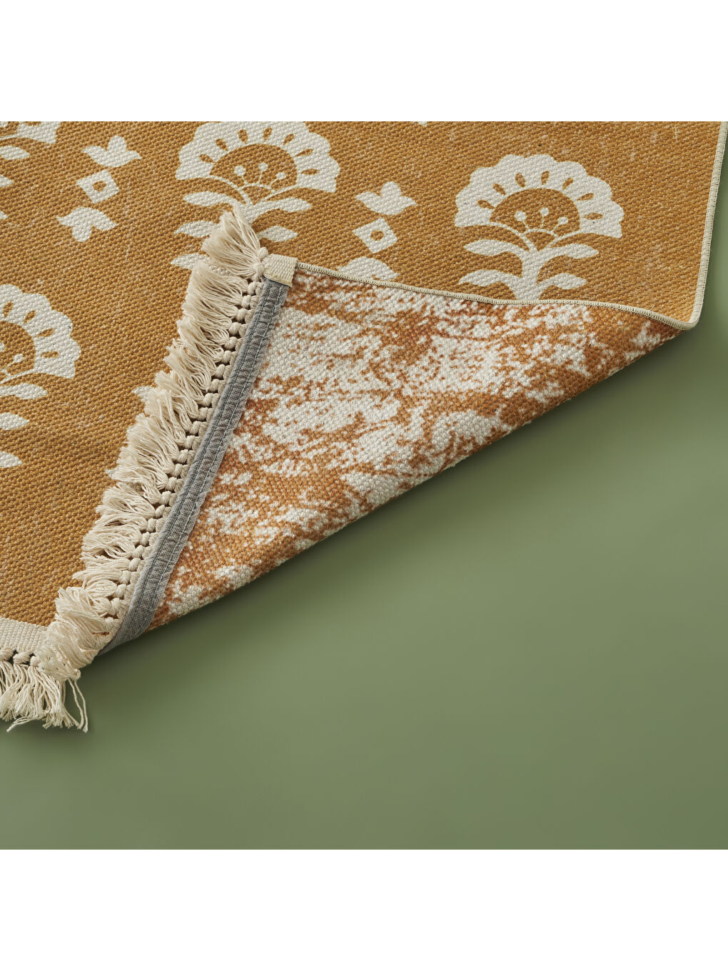 Sarı Indian Kilim Hardal (160x230 cm)-2