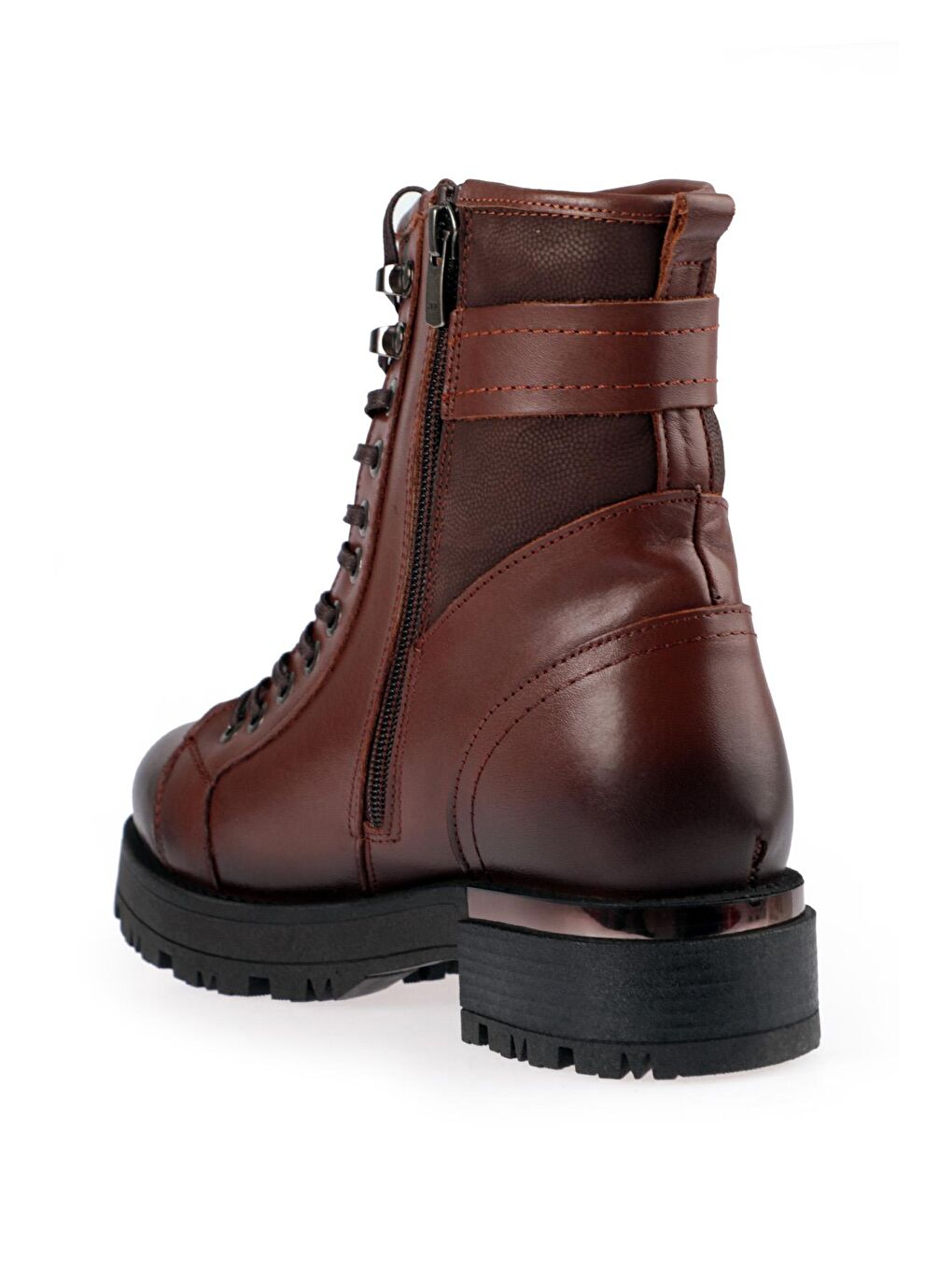 Kahverengi REX-G Kısa Bot Kadın Ayakkabı Taba-2