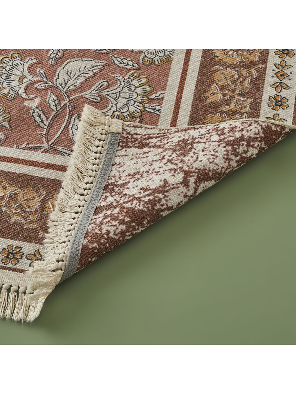 Indian Kilim Kahverengi (160x230 cm)-2