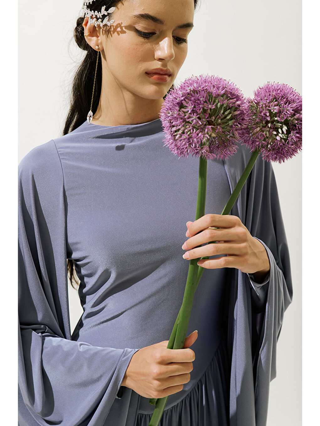 Helsa Abiye Elbise Mor-3