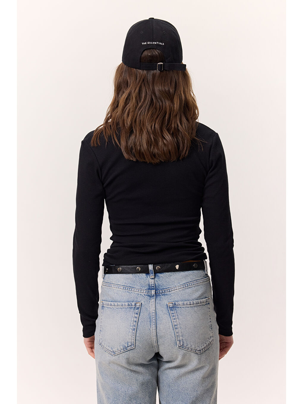 Uzun Kollu Yakası Çıtçıtlı Body Siyah-6