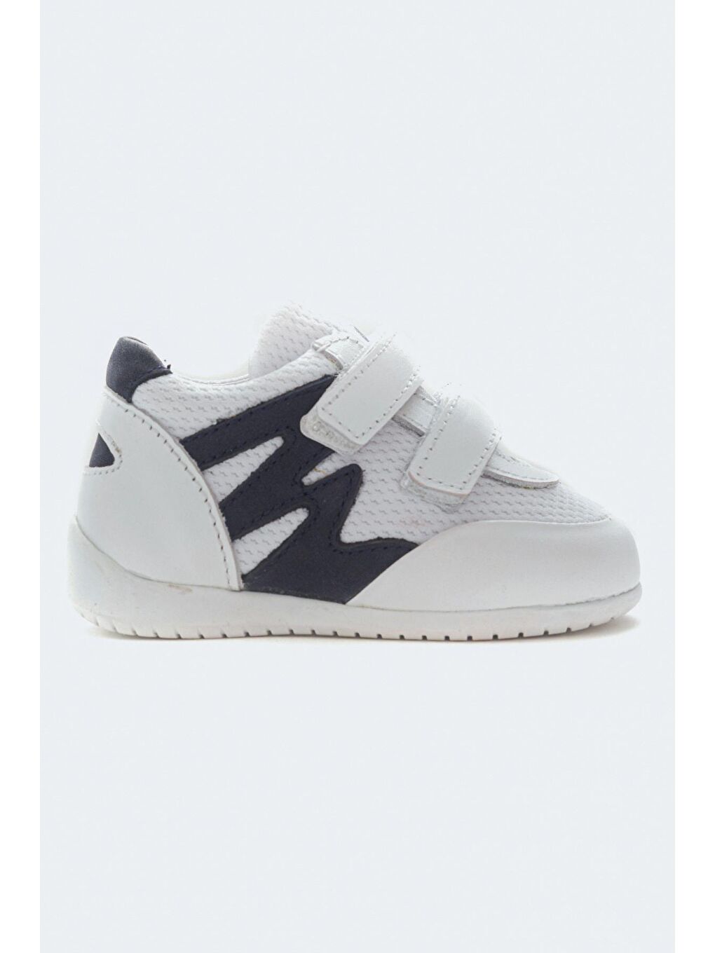 Erkek Çocuk Beyaz Deri Ortopedik Destekli İlk Adım Ayakkabı-4