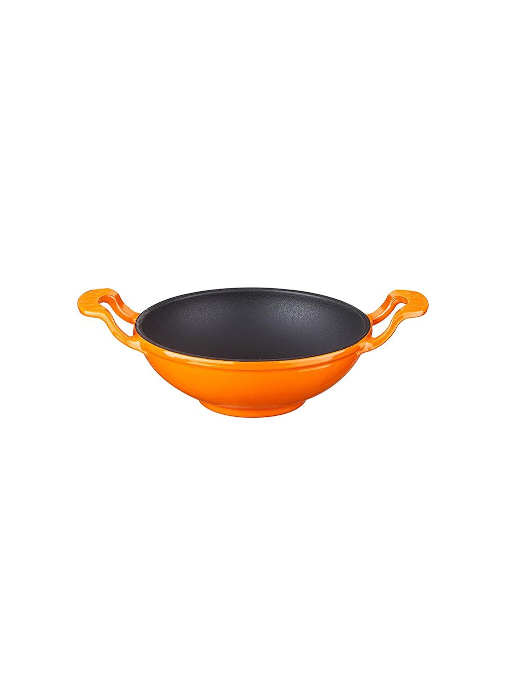 Turuncu Mini Wok Yekpare Kulplu Çap(Ø)16cm.