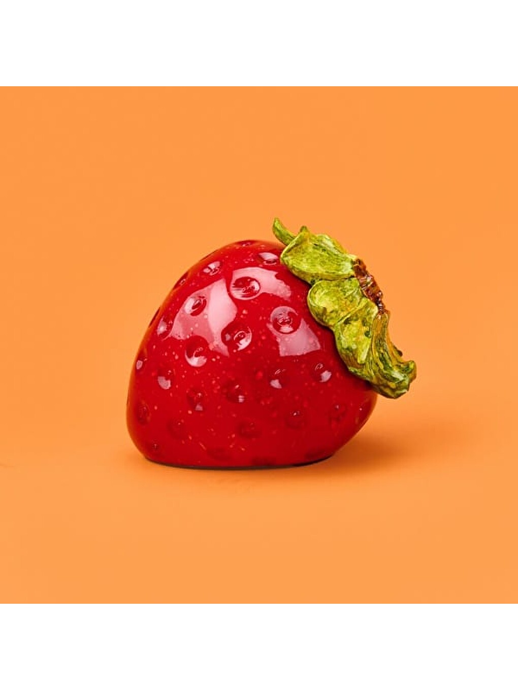 Deco Strawberry Dekor - Kırmızı - 10 Cm-2