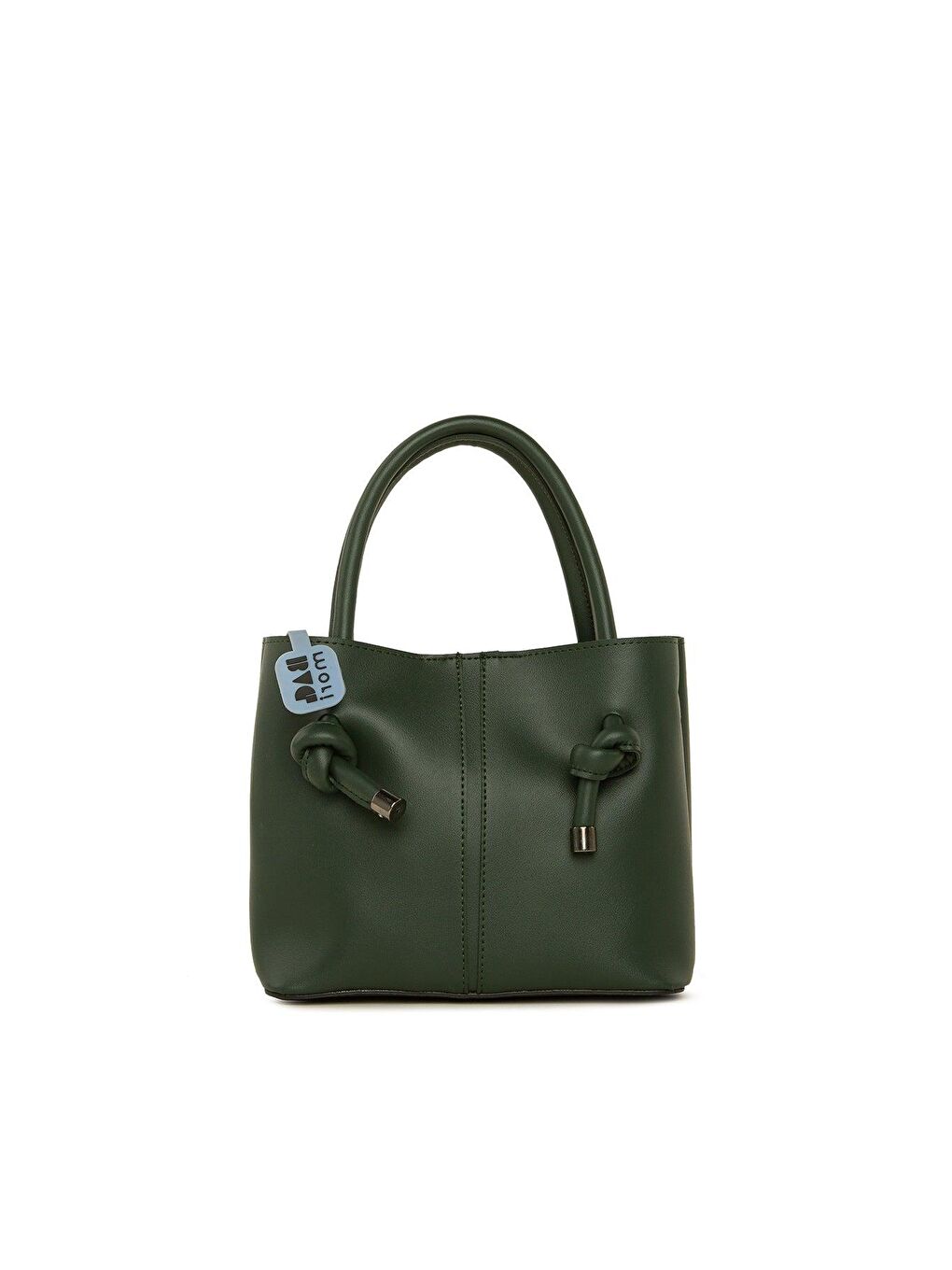 Haki Bağlama Detaylı Mini Askılı Çanta-2