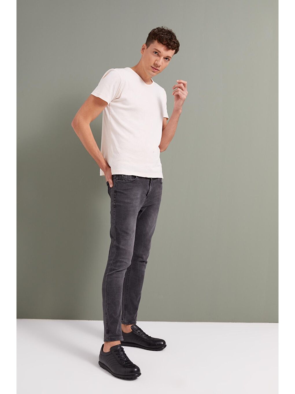 Erkek Hakiki Deri Ayakkabı 12171 213 Siyah