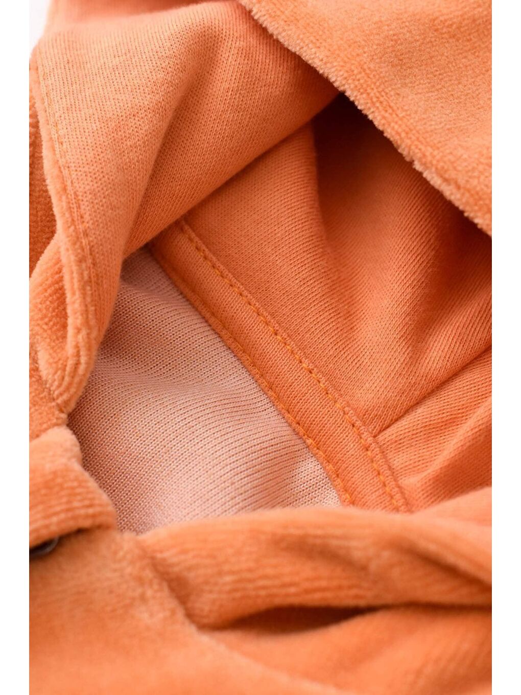 Karışık Kapüşonlu Kadife Pantolon Ve Uzun Kollu Gömlek Takım-3