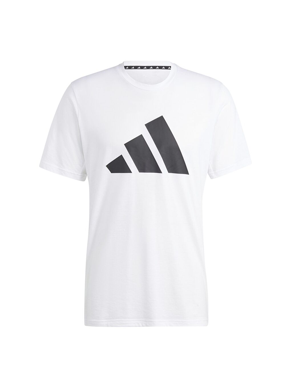 Adidas Beyaz Train Essentials Feel Ready Logo Erkek Yuvarlak Yaka Tişört - 3