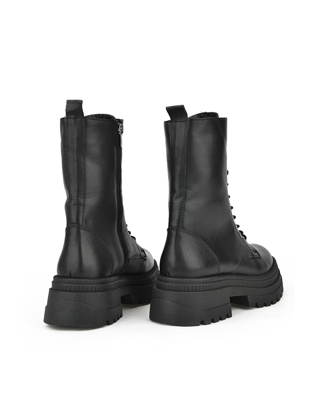 Kadın Hakiki Deri Bot 133359Z381 Siyah-2