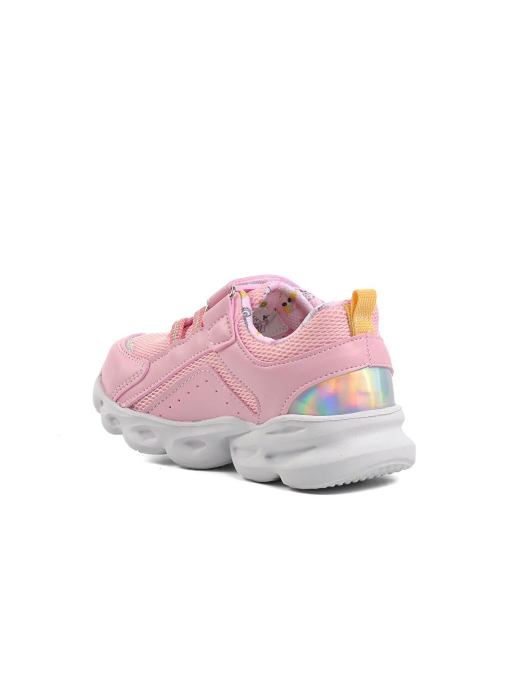 1429-P Pembe-Lila Fileli Kız Çocuk Spor Ayakkabı-3