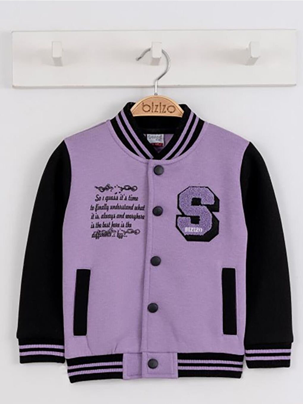 Kız Kolej 2-5 Yaş Hırka - Lila 3-4 Yaş