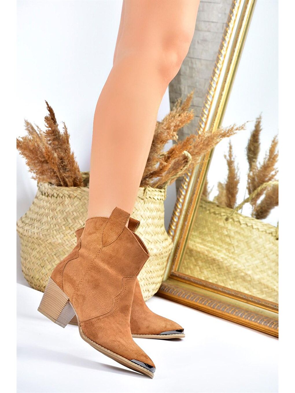 Kahverengi L4044030 Taba Kadın Bot