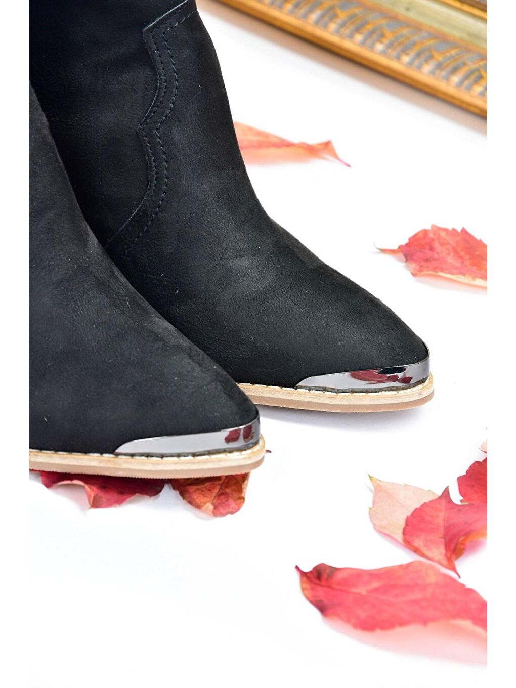 L4044030 Siyah Kadın Bot-1