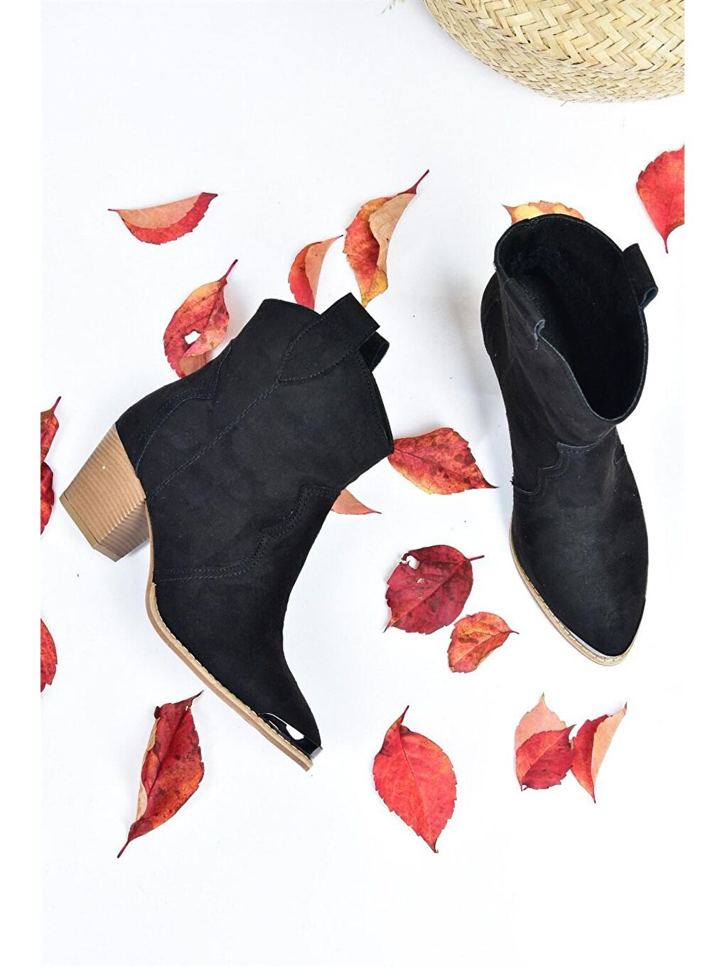 L4044030 Siyah Kadın Bot-2