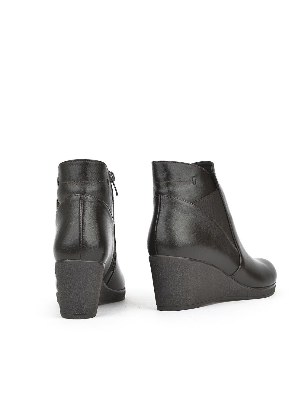 Kahverengi Kadın Hakiki Deri Bot 1231003 341 Kahve-2