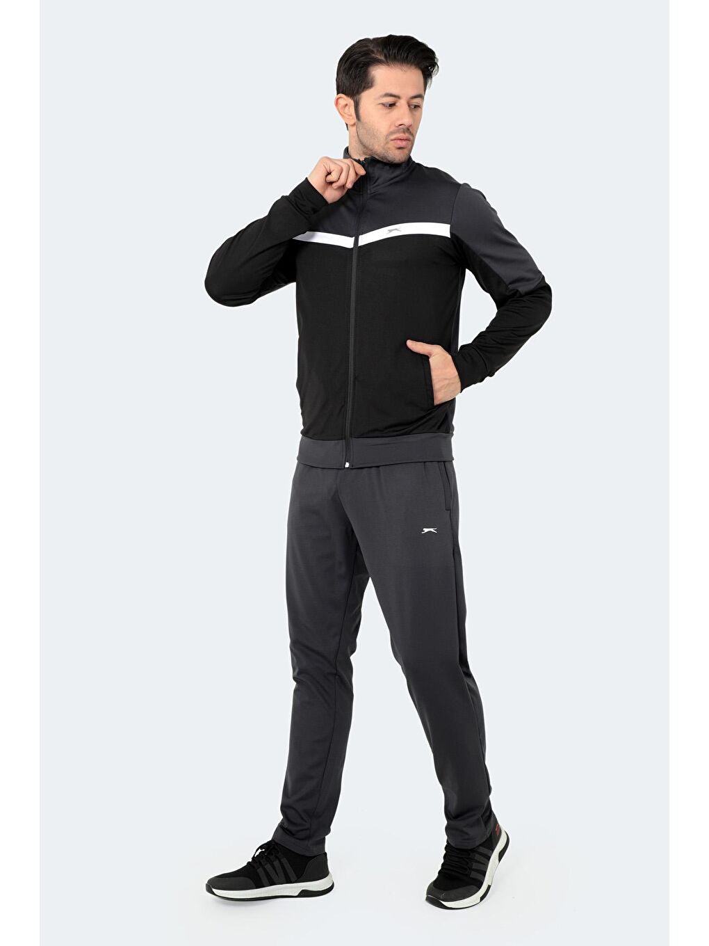 RAMOS Erkek Eşofman Takım Koyu Gri-3