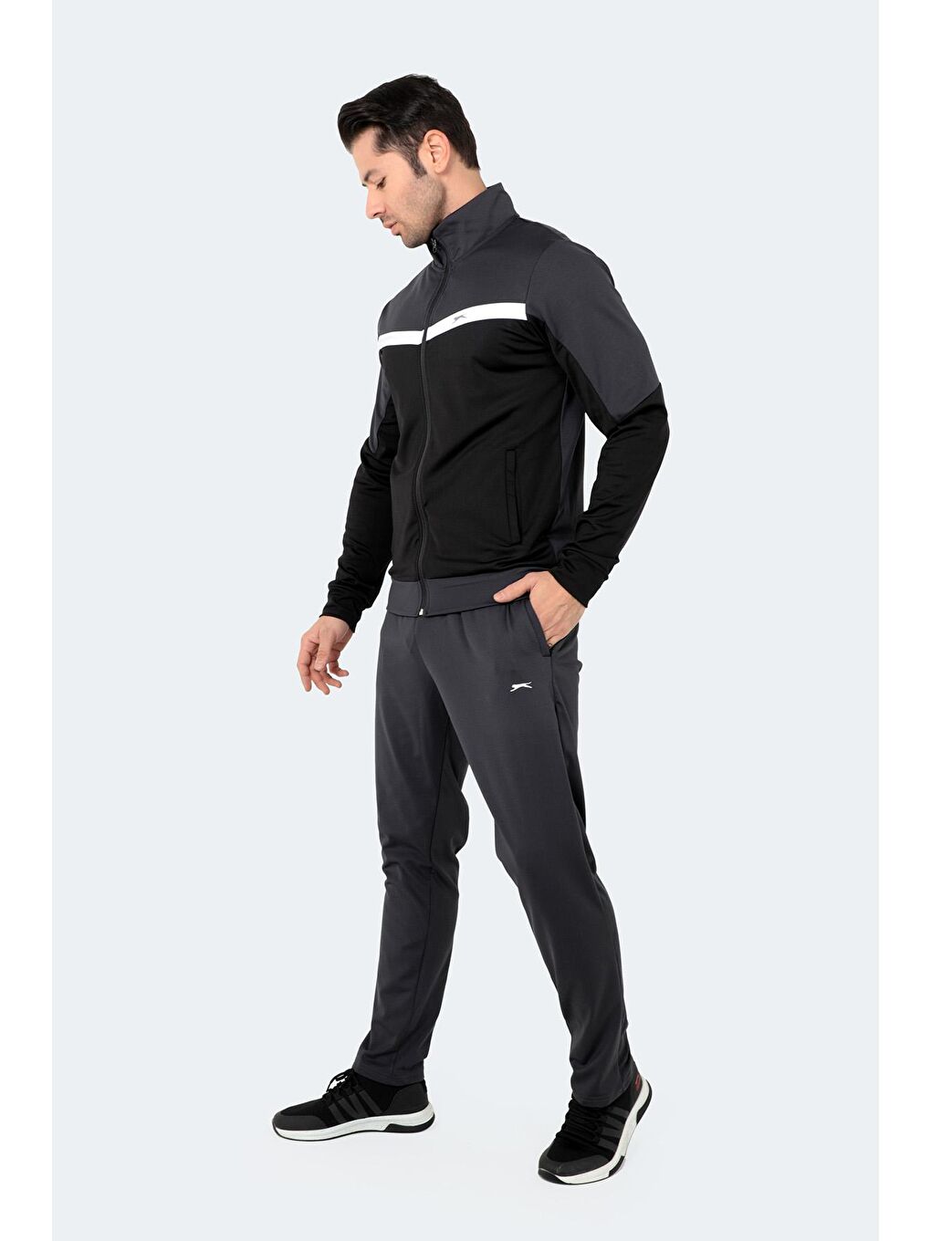 RAMOS Erkek Eşofman Takım Koyu Gri-4