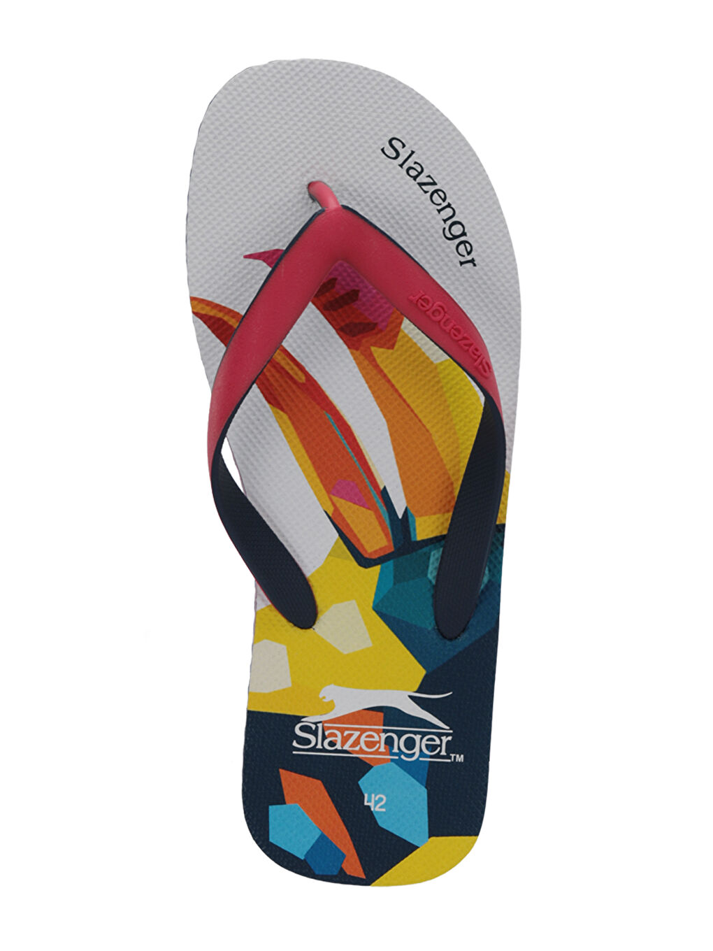 OFER Erkek Kırmızı Parmak Arası Terlik-4