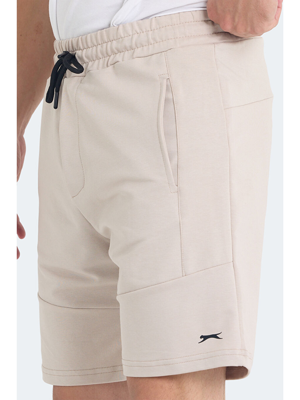 Bej VICENTE Erkek Cepli Taş Gri Şort-3