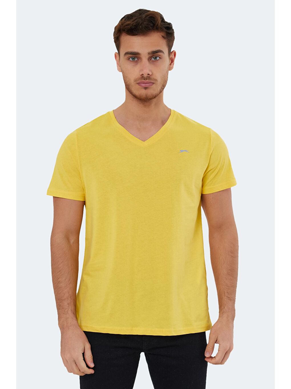 SLAZENGER Sarı RIVALDO Erkek T-Shirt Sarı