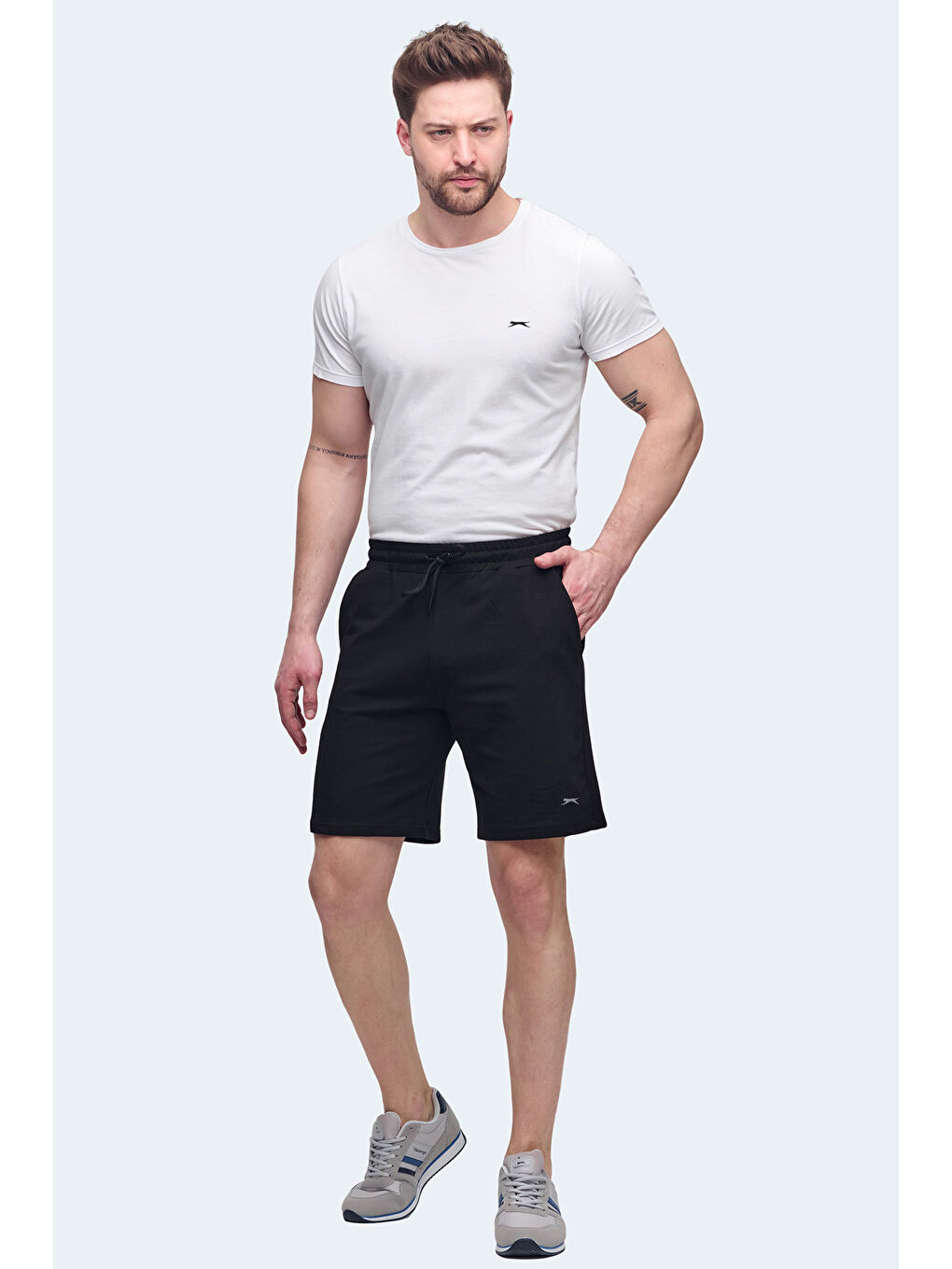 VARDAH Erkek Cepli Siyah Şort-6