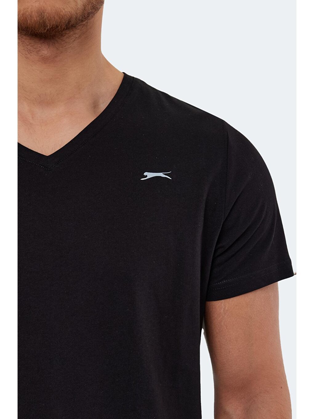 SLAZENGER Siyah RIVALDO Erkek T-Shirt Siyah - 3