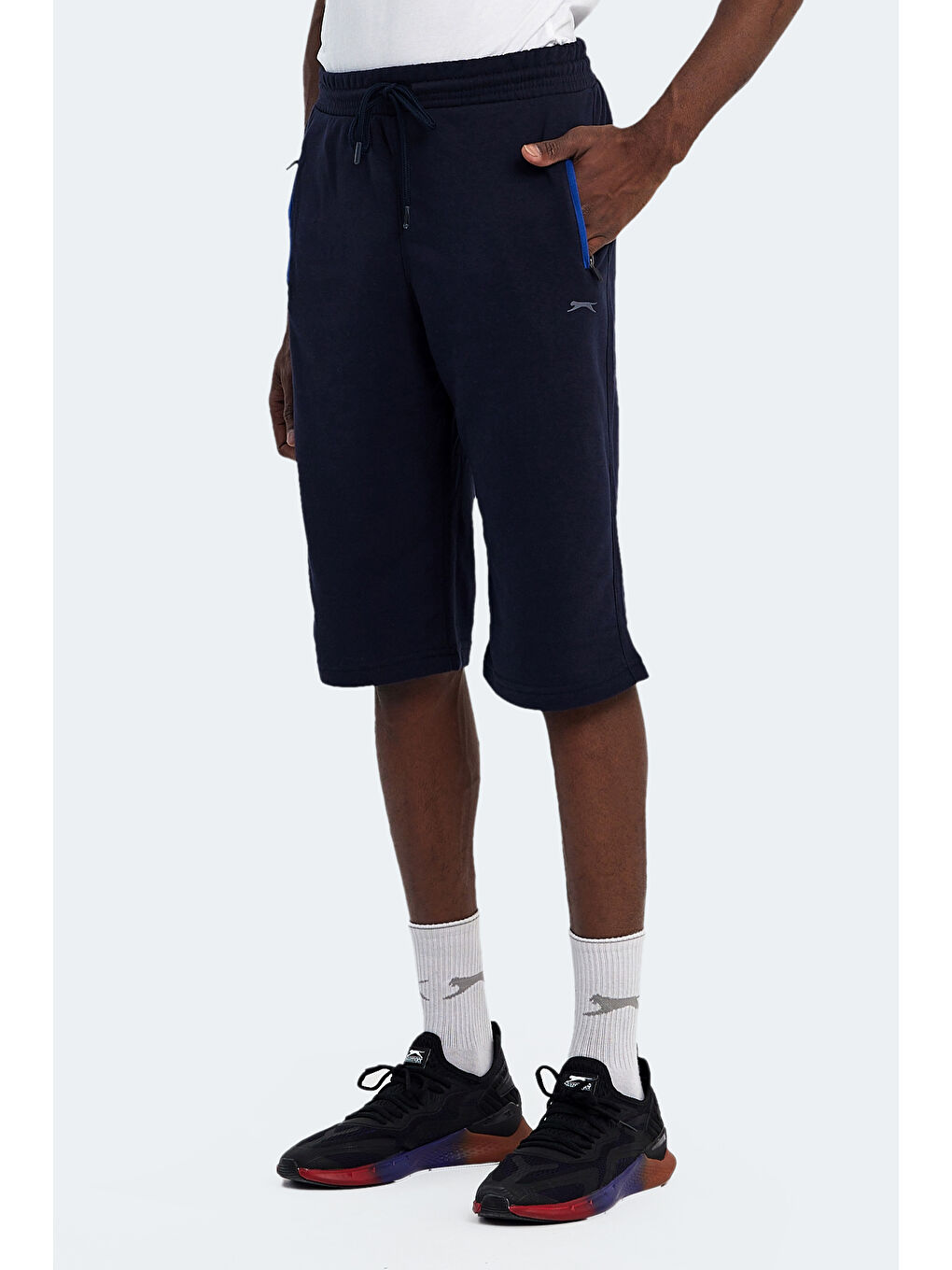 NEER Erkek Cepli Kapri Lacivert Şort