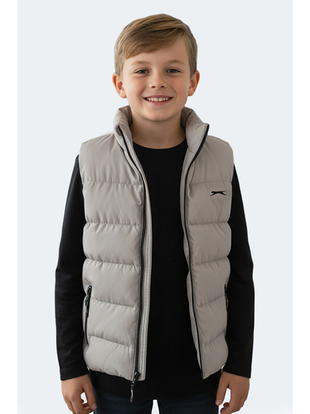 NEPTUNE IN Unisex Çocuk Şişme Yelek Taş Gri Yelek